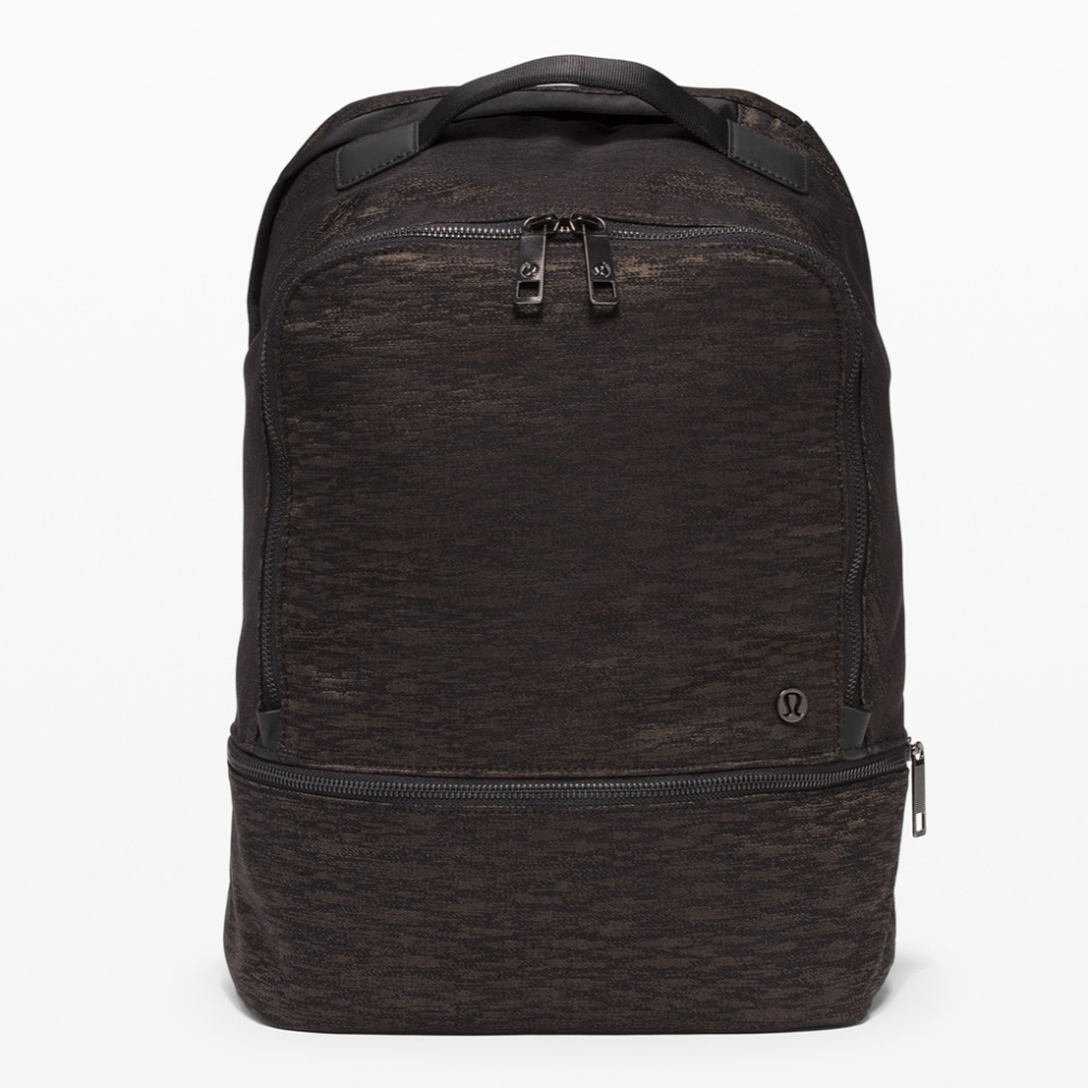 City Adventurer Backpack Aqueous Ikat Jacquard BLK